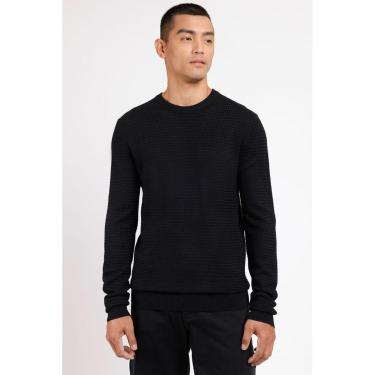 Imagem de Tricot Aramis Manga Longa Viscose Jacquard Preto-Masculino