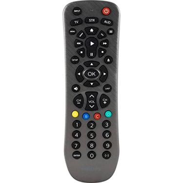 Imagem de Philips Substituição de controle remoto universal para Samsung, Vizio, LG, Sony, Sharp, Roku, Apple TV, RCA, Panasonic, Smart TVs, reprodutores de streaming, DVD, configuração simples, 3 dispositivos