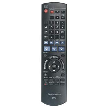 Imagem de Novo controle remoto EUR7659T50 para gravador de DVD Panasonic (DVDR) DMREZ17P DMREZ17 DMREZ17K DMREZ17PK DMREZ17S DMREZ37VK DMREZ37VS
