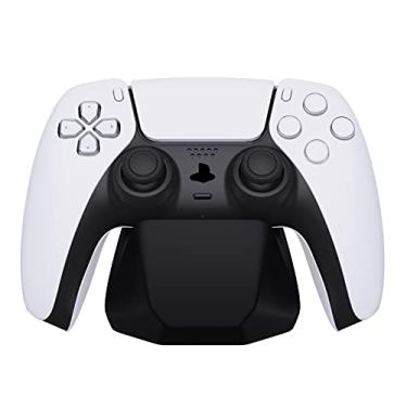 Imagem de PlayVital Suporte universal de controle de jogo para controle Xbox Series X/S, suporte de gamepad para controle PS5/4, suporte de exibição para controle Switch Pro – preto sólido