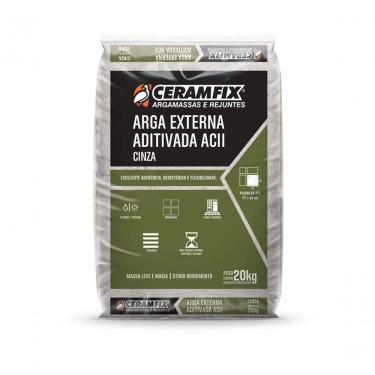 Imagem de Argamassa Ceramicas Arga Externa Ac-ii Cinza 20kg - Ceramfix