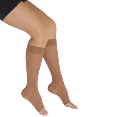 Imagem de Meia Venosan Comfortline Panturrilha Longa M Bege