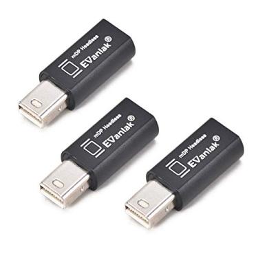 Imagem de EVanlak Mini Emulador De Display Fantasma Headless Displayport Para Pc 4K Dp Plugue Fictício (Compatível Com 1080-3840X2160 A 17Hz)