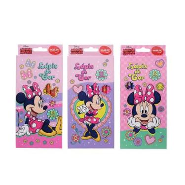 Imagem de Lápis de Cor Molin Minnie 12 Cores Sortido