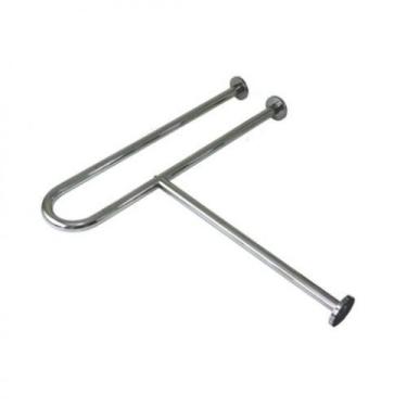 Imagem de Barra de Apoio para Banheiro Fixa 80cm Inox - Geris