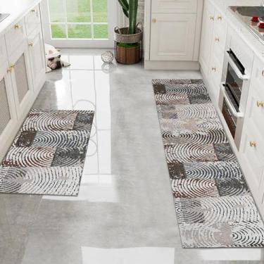 Imagem de Jogo Tapete Cozinha Antiderrapante 48x60 48x120 Oa Ptk Vr - IDEALIZA, 