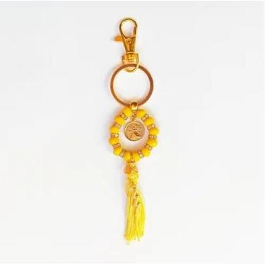 Imagem de Chaveiro Iansã Cristais Amarelo - Balaio de Santo