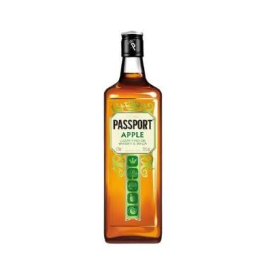 Imagem de Licor de Whisky Passport Sabor Maçã Verde - Garrafa com 670ML - Pernod