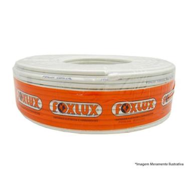 Imagem de Cabo Coaxial Foxlux Rgc59 67 100Mts Branco - FOX LUX
