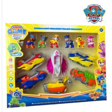 Imagem de Kit 6 Carrinhos Patrulha Canina Brinquedos Coleção Fricção