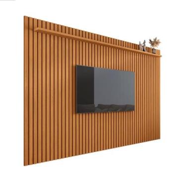 Imagem de Painel Ripado Amadeirado Para Sala Versatil 2.2x 2.2 - Giga Móveis - g