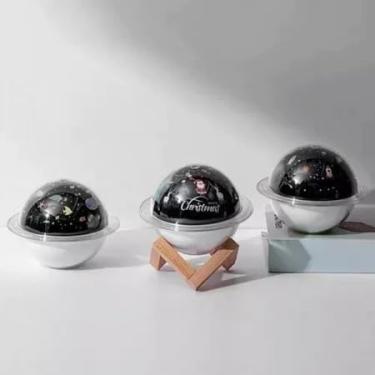 Imagem de Umidificador de Ar com LED Galáxia Difusor Aromático e Projetor Estrelas 2 em 1