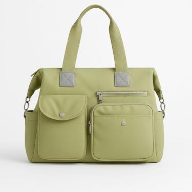 Imagem de Bolsa Feminina Casual Alça Lateral Estilosa Moda Reforçada Média Anti 