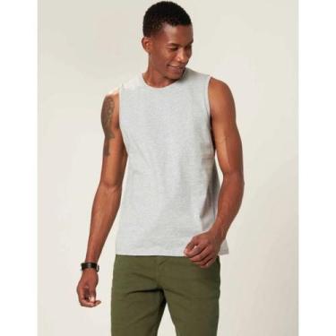 Imagem de Regata Básica Masculina Malwee Ref. 04421, Cinza, GG