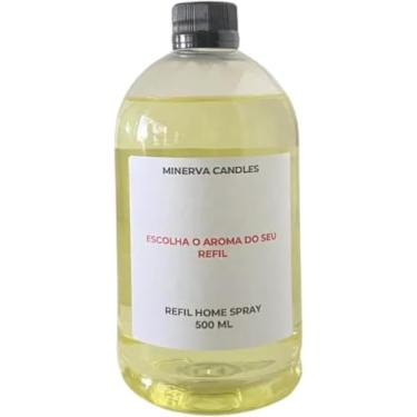 Imagem de MINERVA - REFIL Home Spray Aromatizador de Ambiente Água para Lençois Alta Fixação Não Mancha Frasco PET - 500ml (Bergamota)