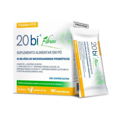 Imagem de 20 Bi Fibras com 10 Sachês 5g Cada