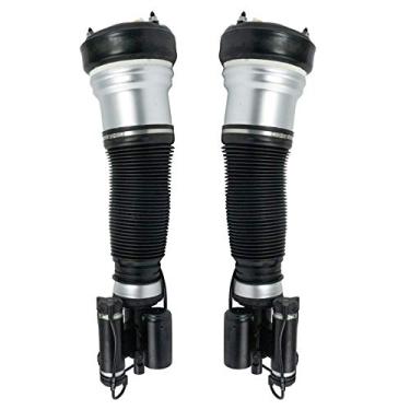 Imagem de TRQ Conjunto completo de amortecedor pneumático par frontal 2 peças para 03-06 S430 S500 W220 4Matic