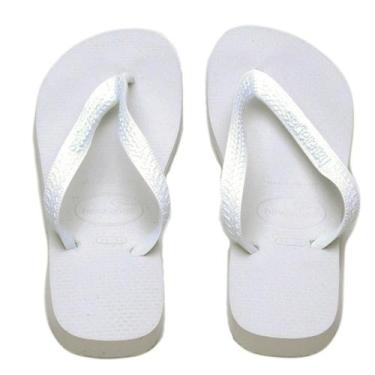 Imagem de Sandálias Havaianas Top Branco Tamanho 35/36 1 Par