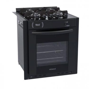 Imagem de Fogão de Embutir 4B Preto Venax Gaudi Bivolt (21978|25375)