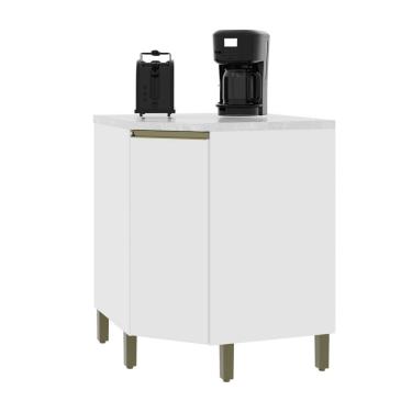 Imagem de Balcão de Canto Oblíquo1 Porta com Tampo Star Indekes