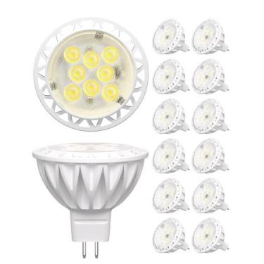 Imagem de Lâmpada LED GOHDLAMP MR16 5W 5000K 12V 450lm 38, pacote com 12