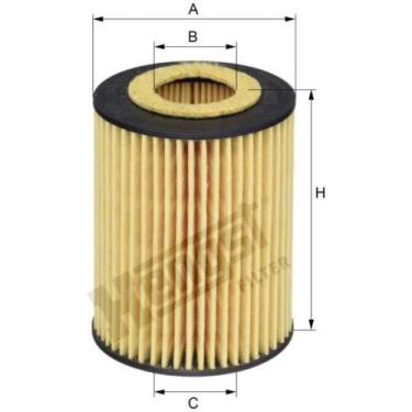 Imagem de Filtro de óleo Bmw Serie 3 2001 a 2021 HENGST E820H D245