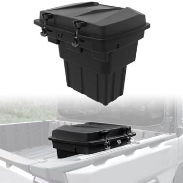 Imagem de SAUTVS Caixa de carga traseira para Polaris Ranger XD 1500, caixa de armazenamento removível para Polaris Ranger 1500 XD Premium/Northstar 2024 2025 acessórios