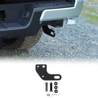 Imagem de Substituição do anel de engate do reboque traseiro do carro para Toyota Tacoma 2024 2025, acessórios exteriores do carro (preto)