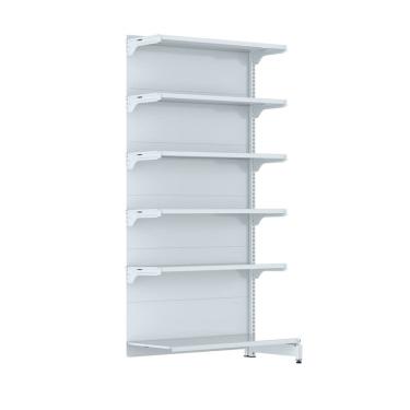 Imagem de Gondola Parede 202 FIT Farmacia Continu 6 Bd Branco Spe