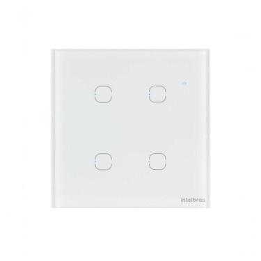Imagem de Interruptor Smart Wi-fi Touch 4 Teclas Ews 1004 Branco 4850029