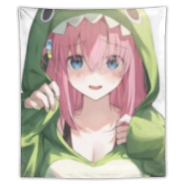 Imagem de LIEGBMEU Sexy Bikini Hot Anime Girl Tapeçaria 127.0 cmx152.4 cm Interior Exterior Wall Quilt Art Decoração de Tapeçaria Caprichosa, AF150