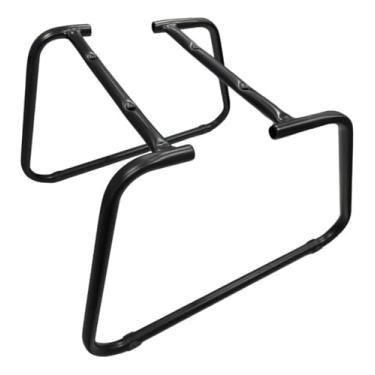 Imagem de Base Trapezoidal para Cadeira Diretor Estrutura em Aço Tubular Acabamento em Pintura Eletrostática Preta 51,5 x 38,5 cm