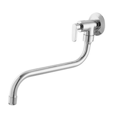 Imagem de Torneira para Cozinha de Parede Bica Móvel 1167 Linha Uni Cromado Meber