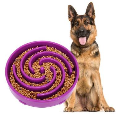 Imagem de Taça de alimentação lenta JASGOOD para cães grandes e médios, capacida