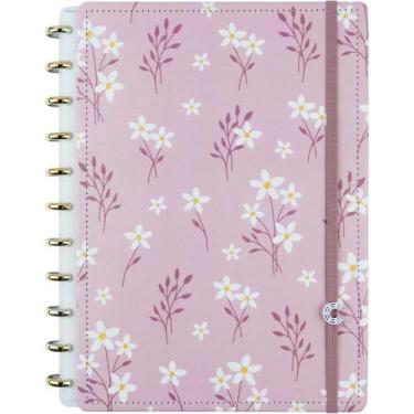 Imagem de Caderno Inteligente Grande PINK Blossom BY SOF 80FLS