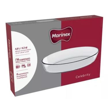Imagem de Assadeira Oval Grande Marinex Celebrity 4L Forma Travessa - Nadir Figu