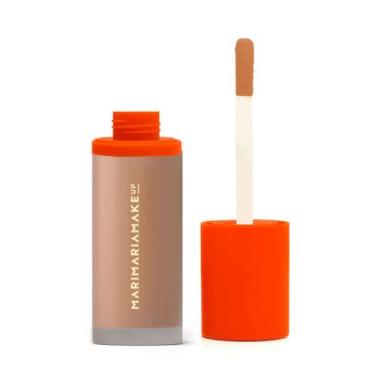 Imagem de Base e corretivo velvet skin mari maria matte cor amendoa