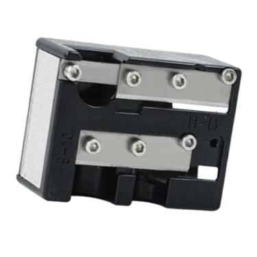 Imagem de oshhni Kit de reparo de pontas de taco de sinuca, kit de substituição de pontas de taco de sinuca, lixadeira multifuncional resistente, profissional de