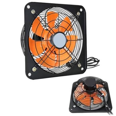 Imagem de 12 inches,10/12/14Inch Exaustor Ventilador, 50/60/80W Ventiladores Industriais, Armazém Pintura Cabine Ventiladores Ventiladores, para Garagem Banheiro Fábrica