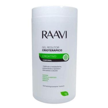 Imagem de Gel Redutor Crioterápico Corporal Raavi Crioativo 1kg