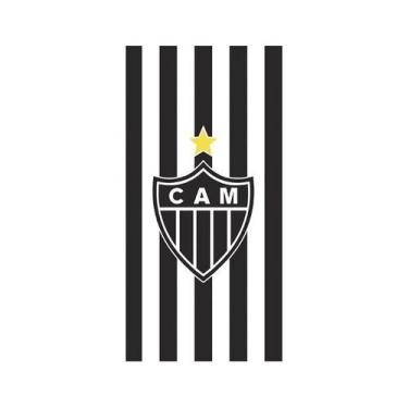 Imagem de Toalha De Banho E Praia Veludo Time Atlético Mineiro 9 Dhle - Dohler