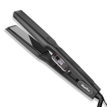 Imagem de Alisador de cabelo HeirPro Ceramic Flat Iron 1,5 polegadas com 15 temp