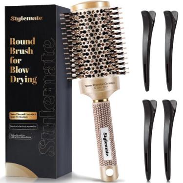 Imagem de Escova redonda STYLEMATE Nano Thermal Ceramic Ionic Tech