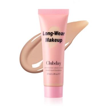 Imagem de Clubday Base líquida cobertura total longa duração Buildable Weighless Foundation Cream Active Wear Color Stay Makeup-10