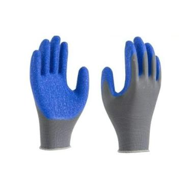 Imagem de Luva de Proteção em Látex Ideal para Obras, Jardinagem e Serviços Gerais (3,EG/10)