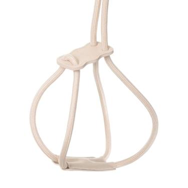 Imagem de Peitoral Bandal Pet Only One – All-in-One, Leve, Macio, Ajustável em Forma de X com Coleira Embutida para Cães e Gatos Pequenos – Sem Fivelas, Ajuste Confortável – 4 cores, Tamanhos P/M/G (Bege