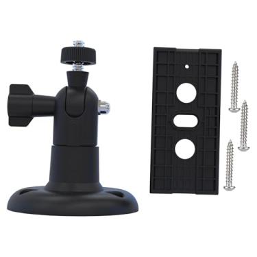 Imagem de UGPLM Suporte para câmera de segurança externa Suporte para montagem de câmera para dormitório, Preto