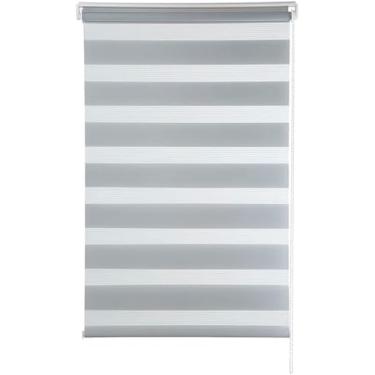 Imagem de Persiana Rolo Double Vision Galicia 180cm x 220cm Cinza