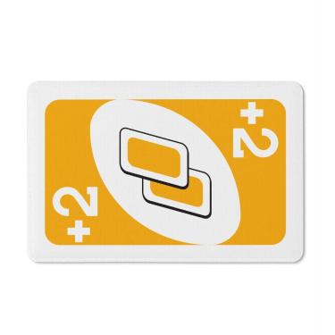 Imagem de Tapete de Tecido Multiuso 60x40cm - Carta Compre 2 Amarelo