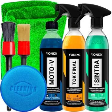Imagem de Kit Tok Final 500ml Vonixx Moto-V 500ml Vonixx Sintra Fast 500ml Vonixx Acessórios Karbox